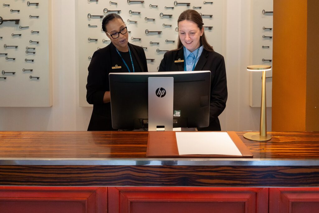 The Grove front desk
