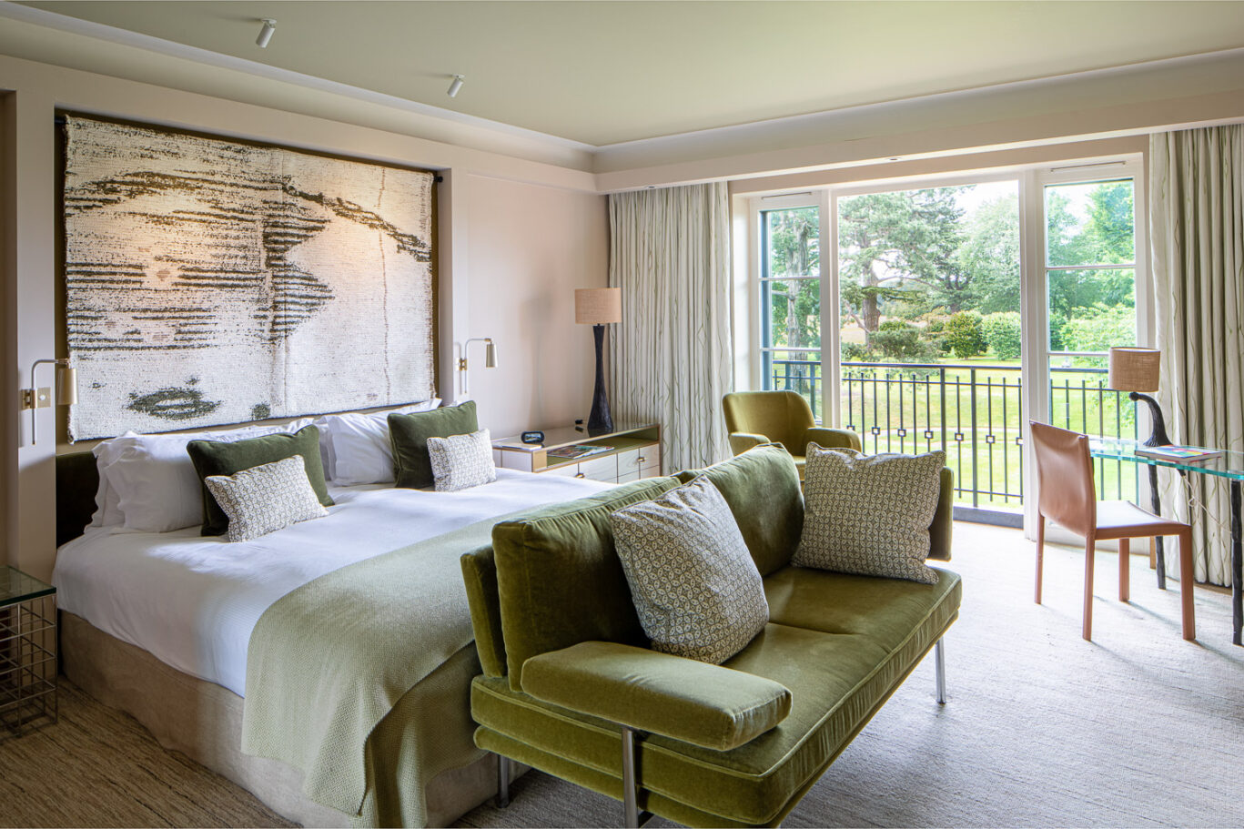 bedroom at The Grove