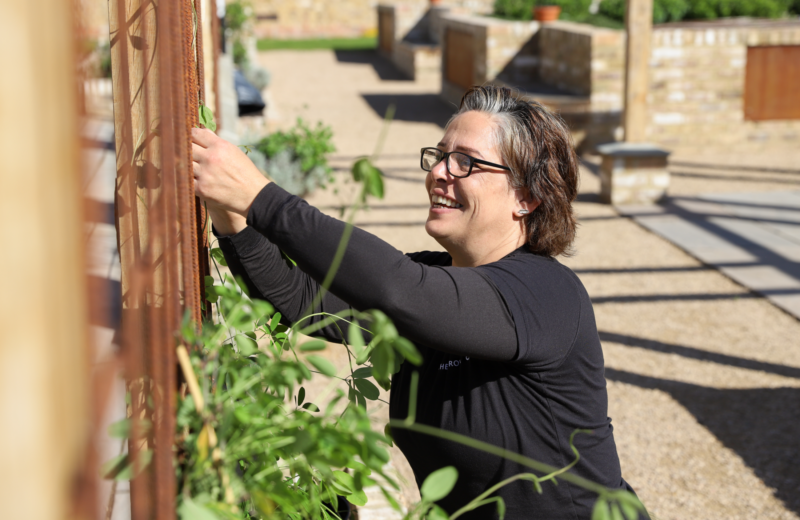 Tash from the gardens team